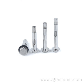 Hex Bolt Stainless Steel Concrete Sleeve Anchor Stainless Steel Sleeve Anchors